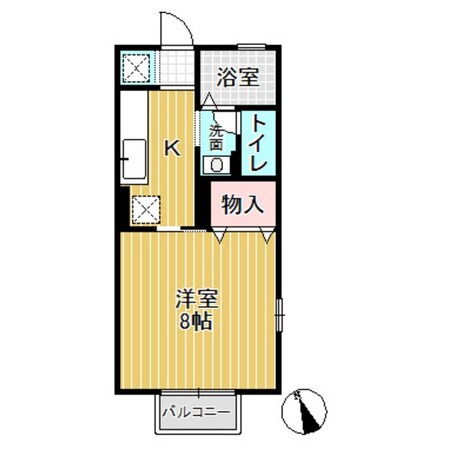 ミレーネの物件間取画像